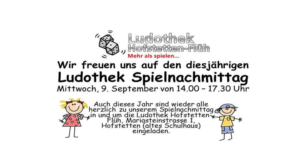 Ludothek Spielnachmittag